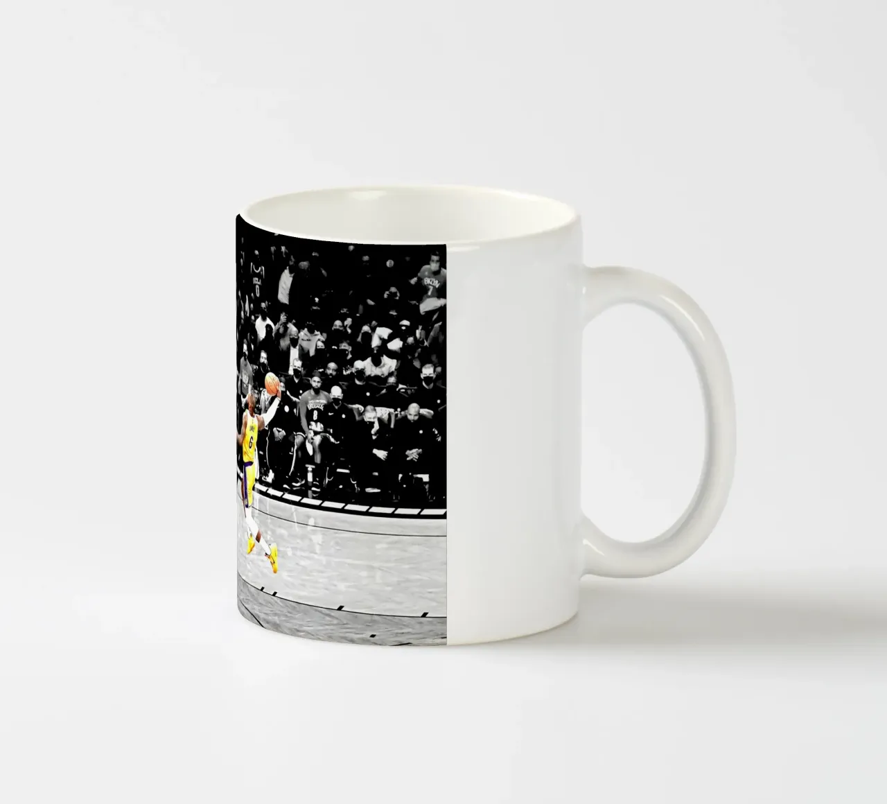 Lebron schiaccia tazza in ceramica da willtahuyshop