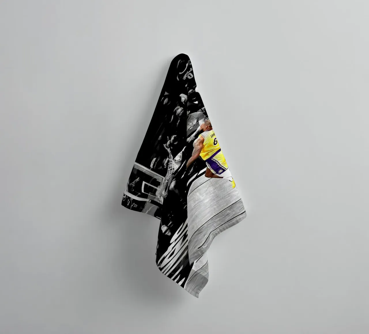 Lebron schiaccia asciugamano da bagno da willtahuyshop