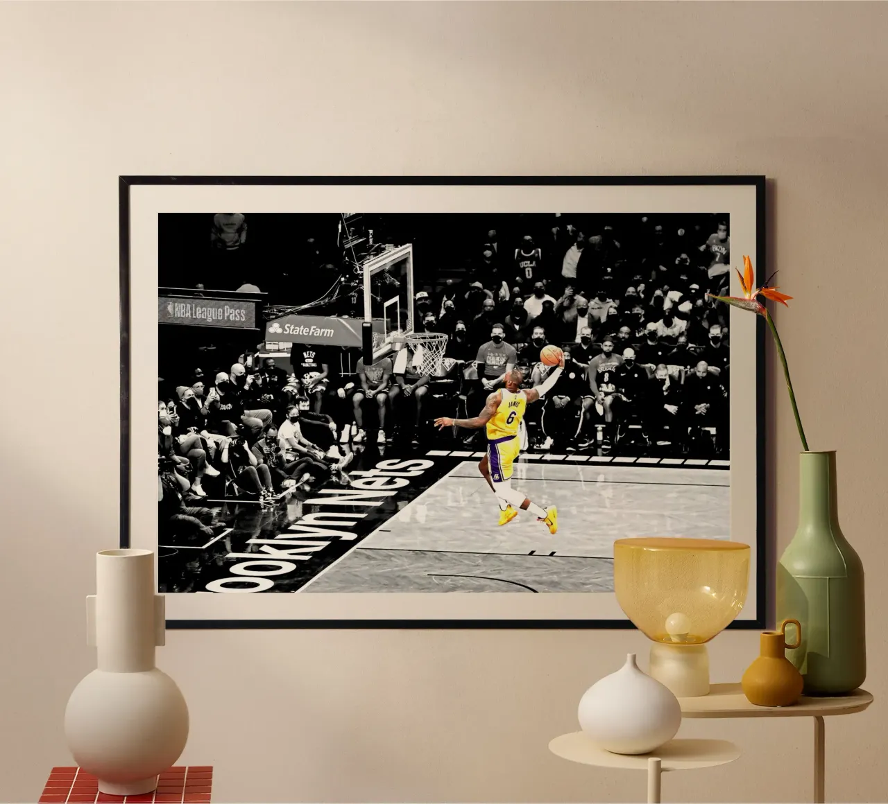 Lebron-Tunk Poster von willtahuyshop