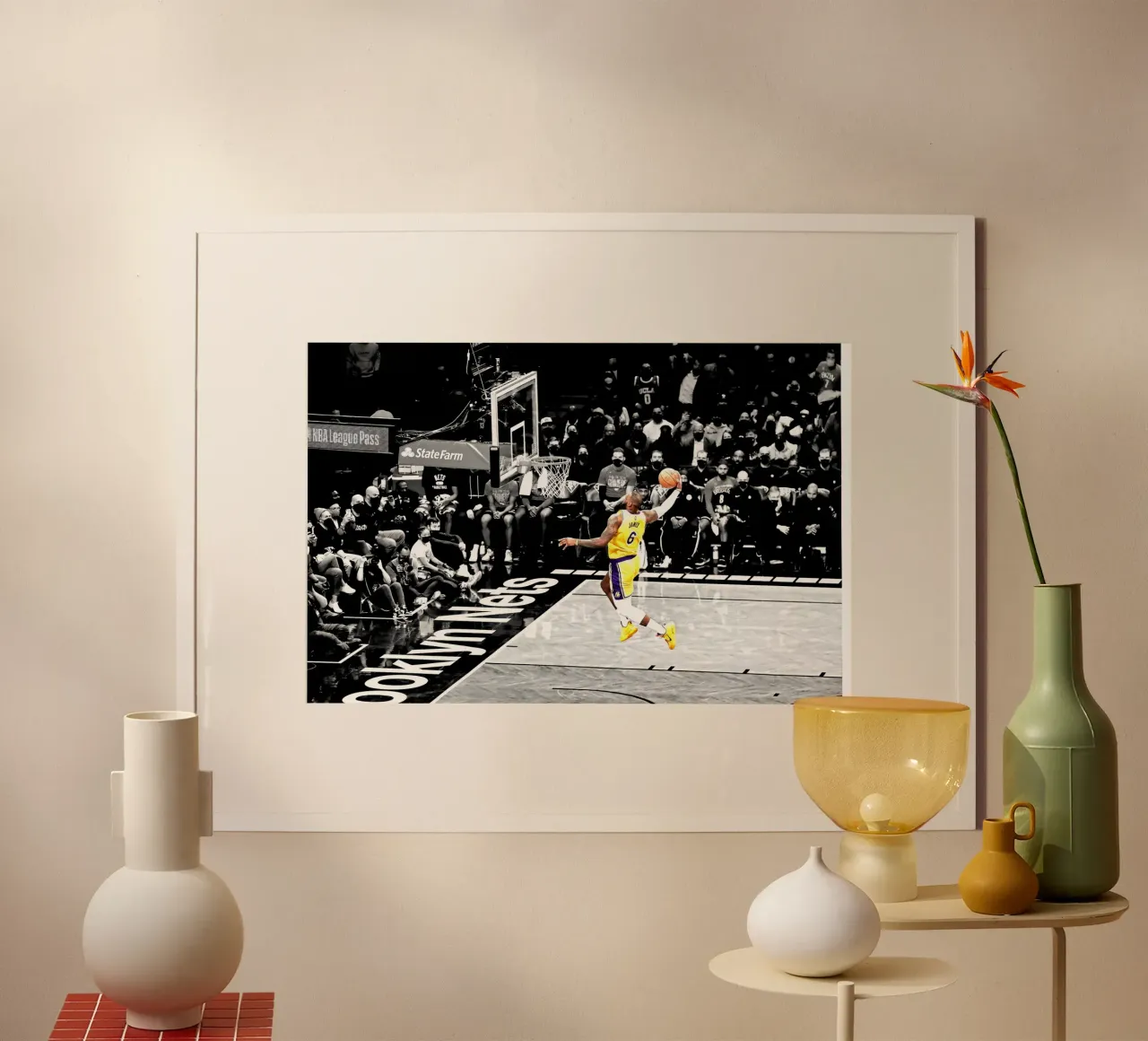 Lebron-Tunk Poster von willtahuyshop