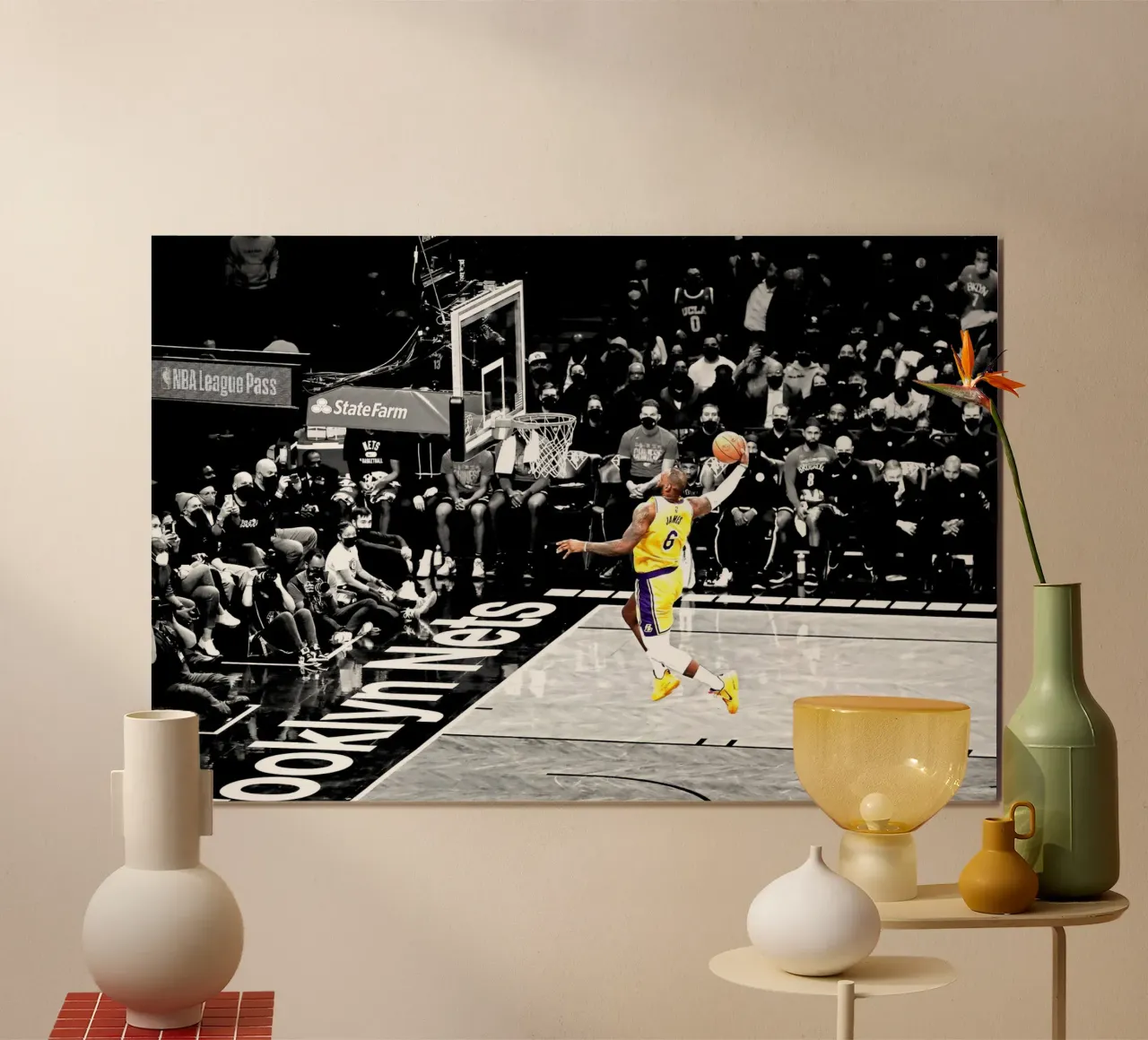 Lebron-Tunk Poster von willtahuyshop