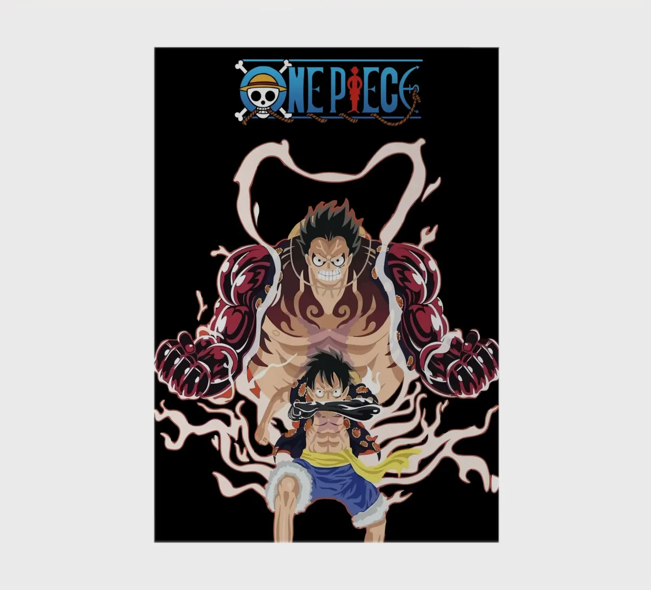 Monkey D Luffy One Piece notebook by Musadad Shop