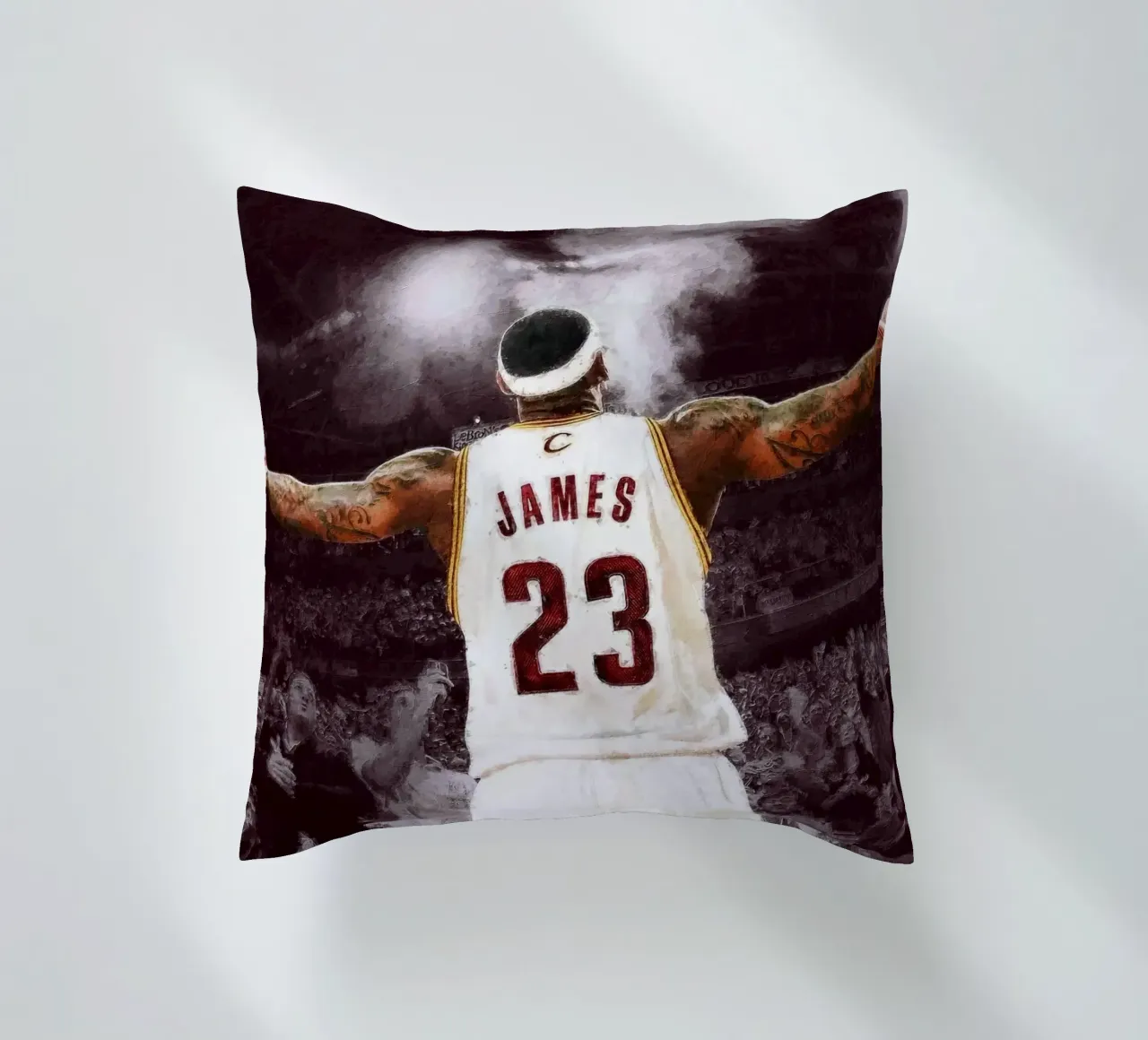 Lebron James 23 cuscino da willtahuyshop
