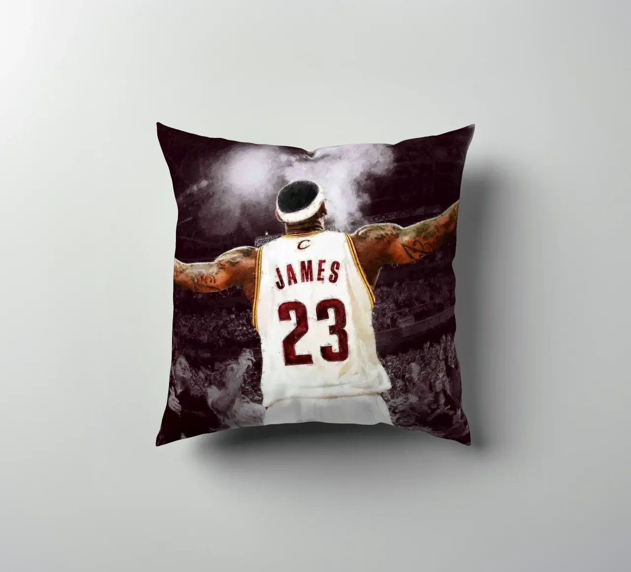 Lebron James 23 cuscino da willtahuyshop