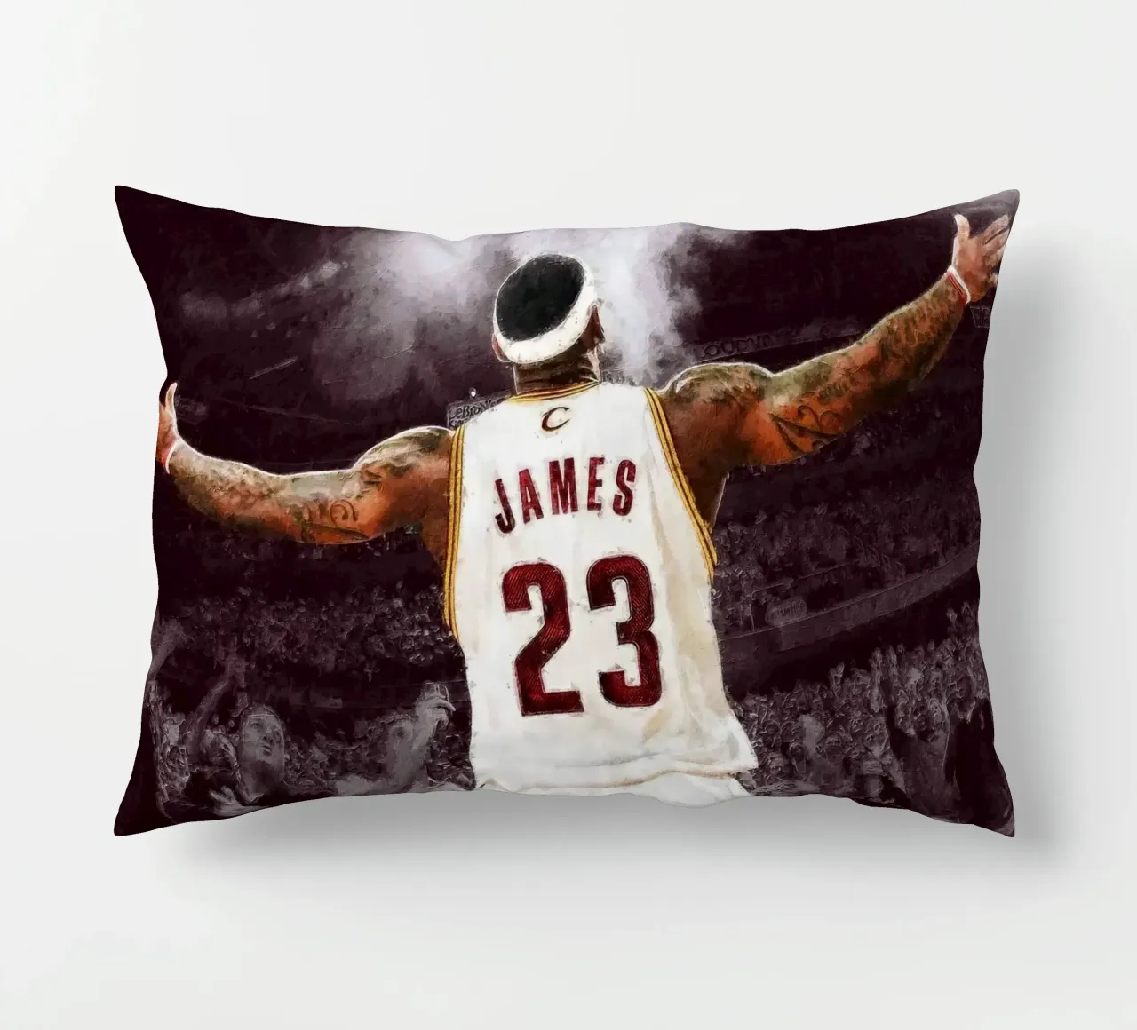 Lebron James 23 cuscino da willtahuyshop
