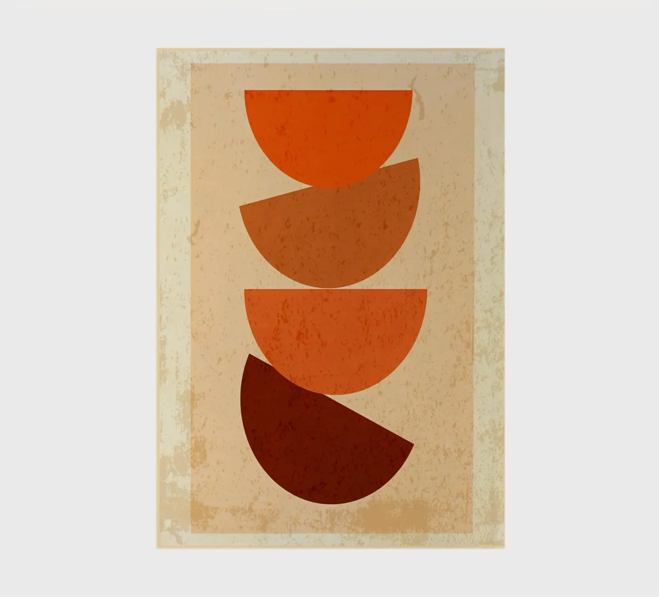 Abstract line boho shapes notebook by Edson Studio