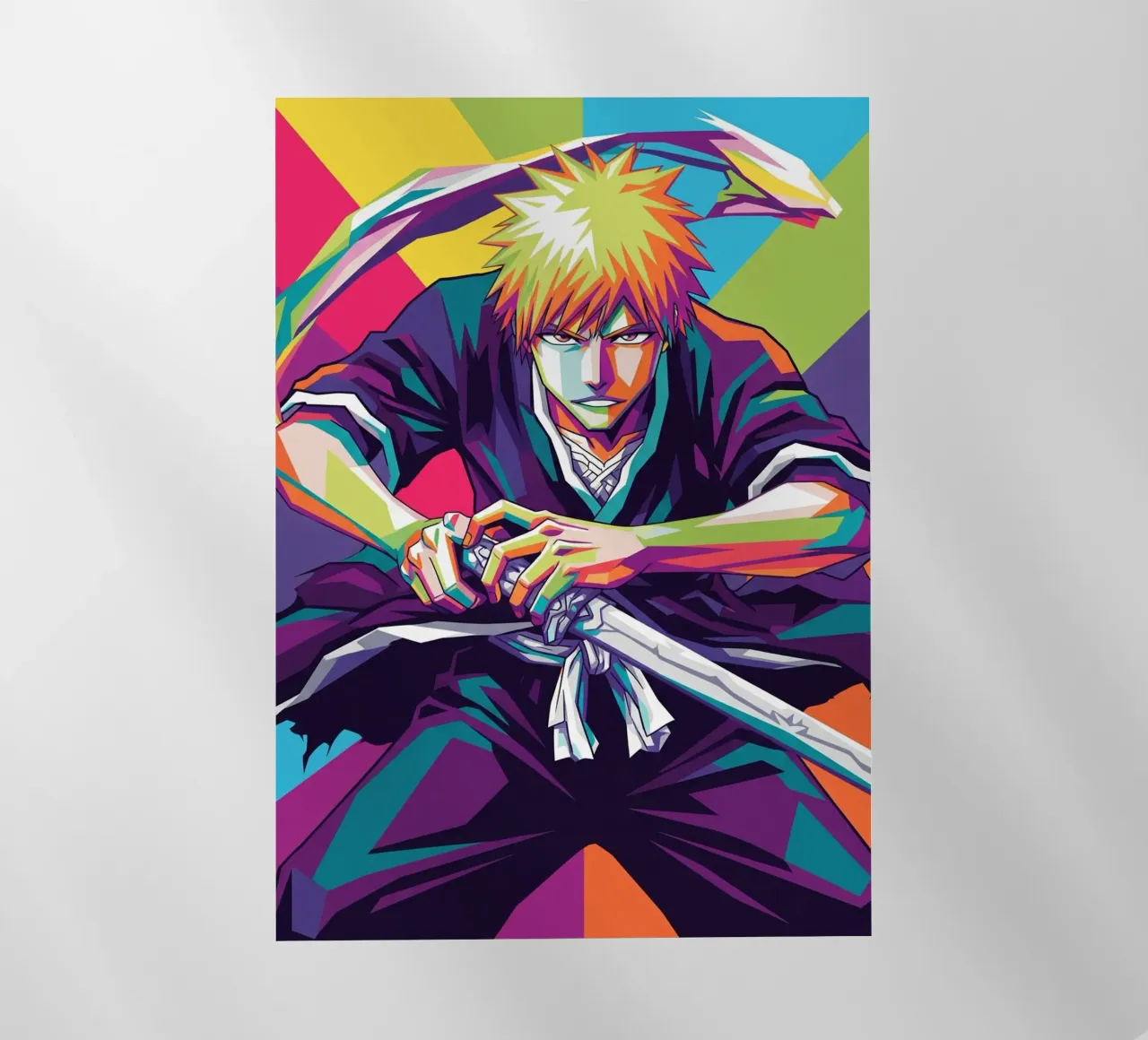 Ichigo Kurosaki - Bleach 3) pellicola backlit da Hantamrata