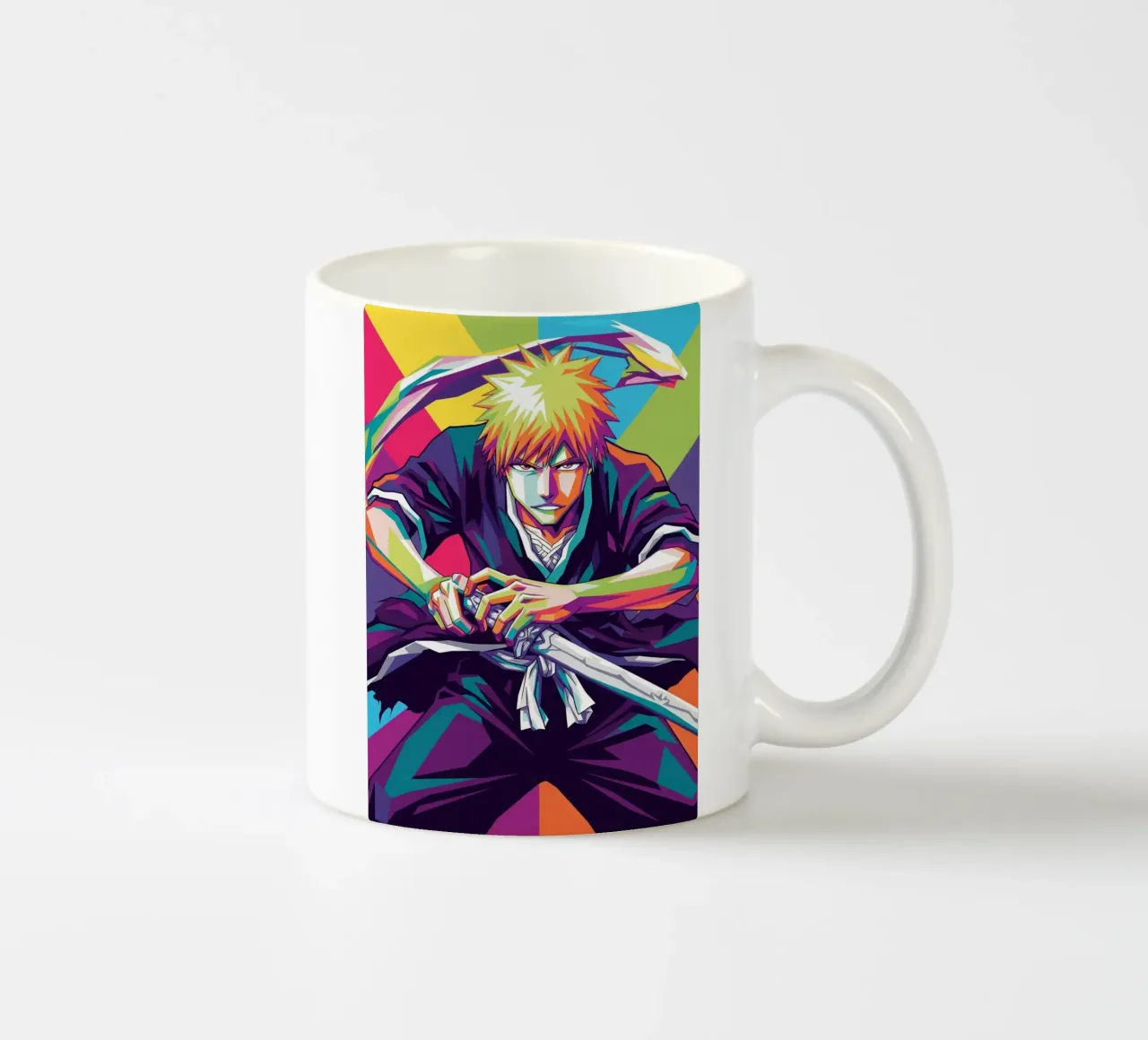 Ichigo Kurosaki - Bleach 3) ceramic mug by Hantamrata