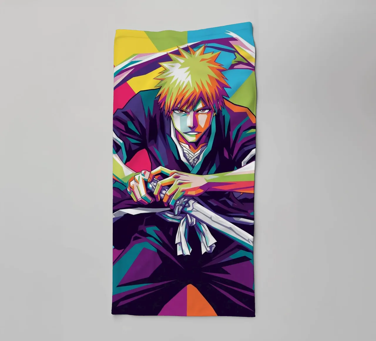 Ichigo Kurosaki - Bleach 3) towel by Hantamrata