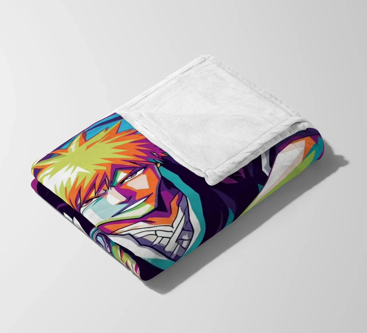 Ichigo Kurosaki - Bleach 3) fleece blanket by Hantamrata
