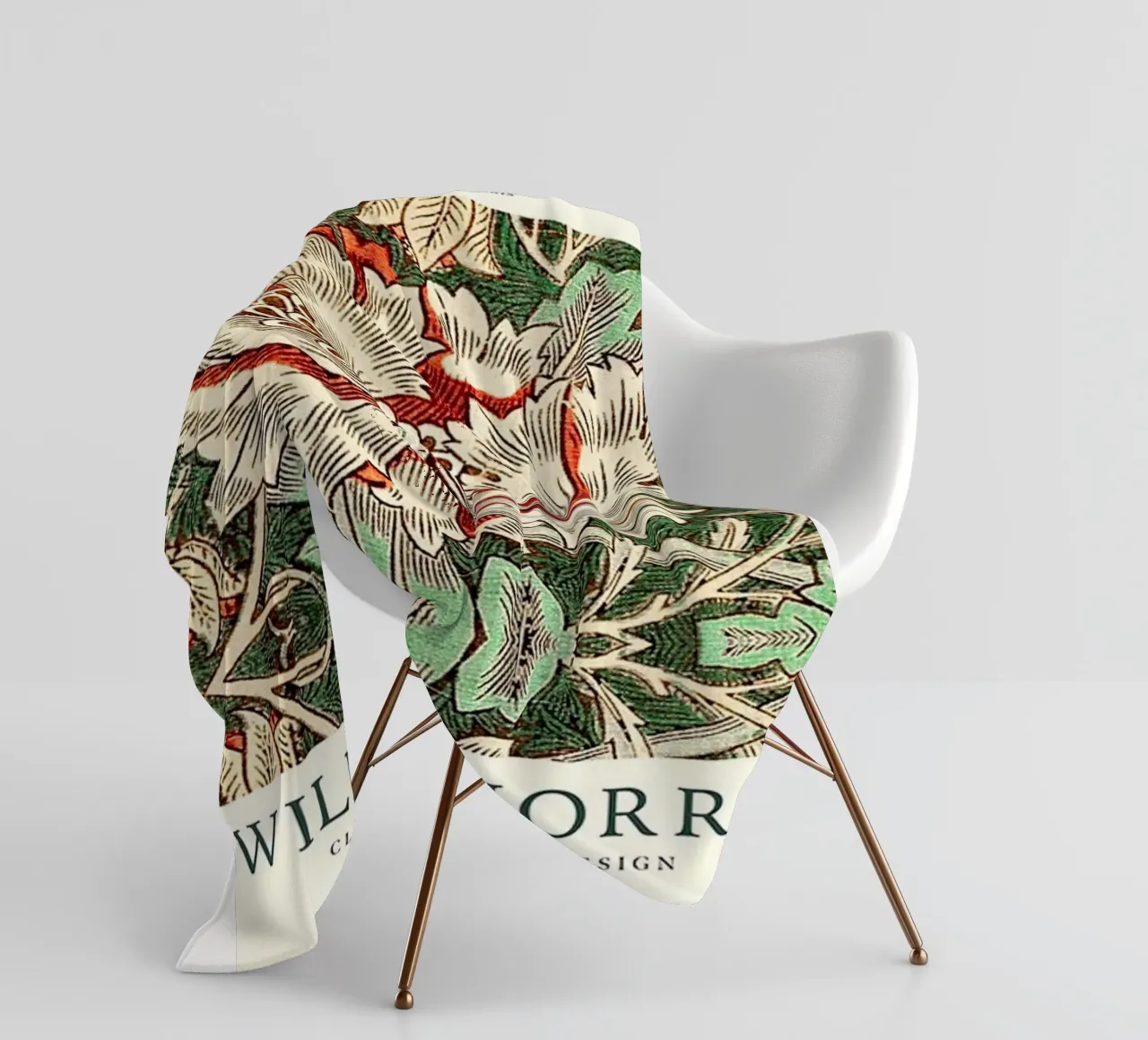 fiore di caprifoglio con fogliame coperta in pile da Ropech Shop