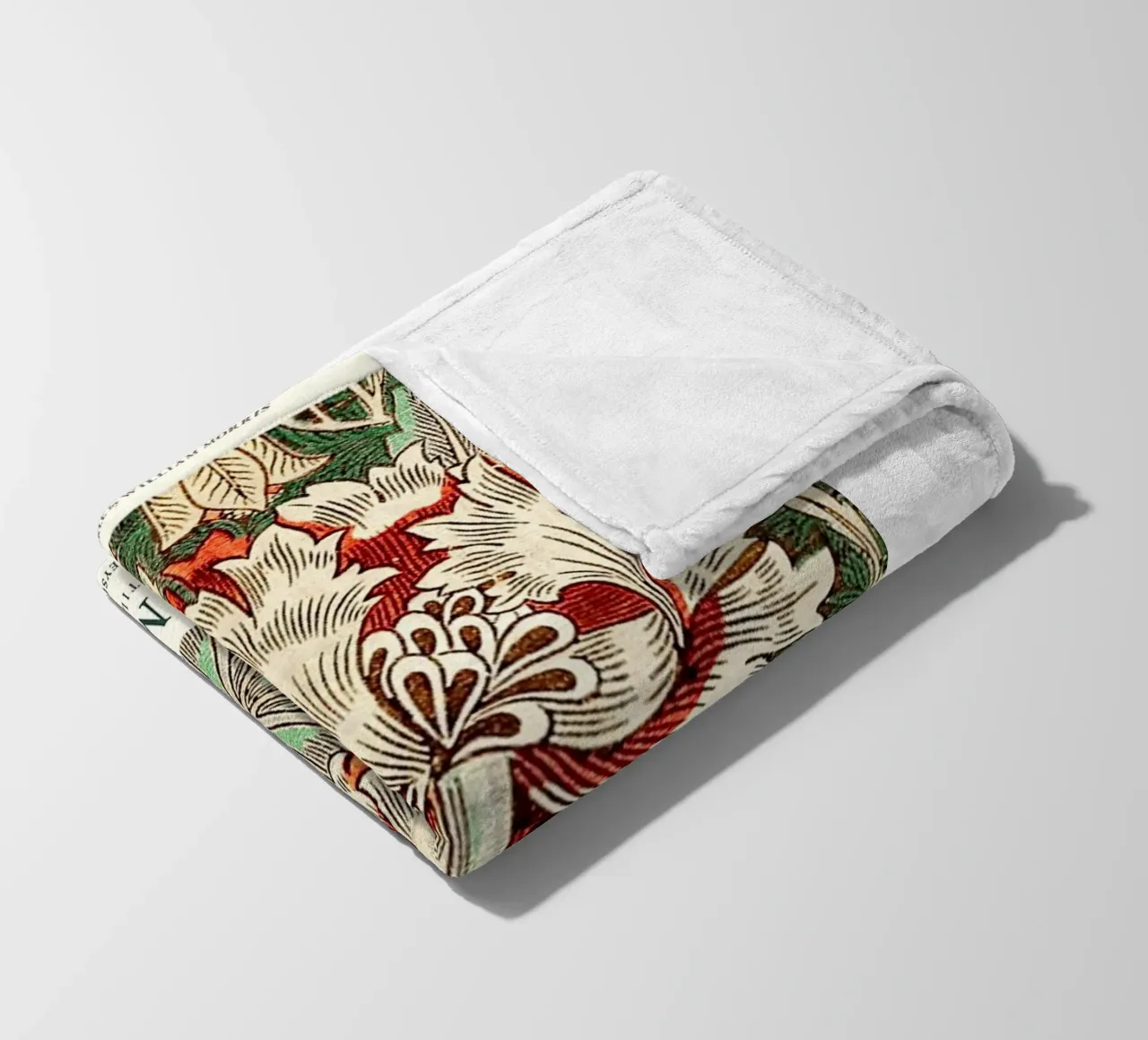 fiore di caprifoglio con fogliame coperta in pile da Ropech Shop