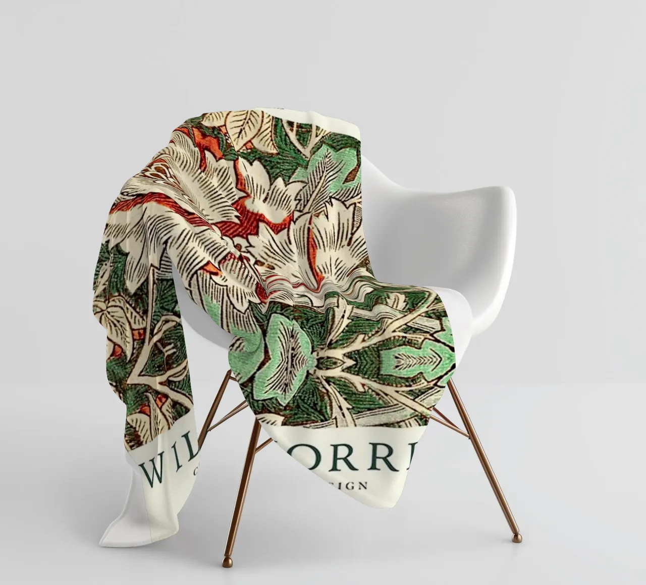 fiore di caprifoglio con fogliame coperta in pile da Ropech Shop