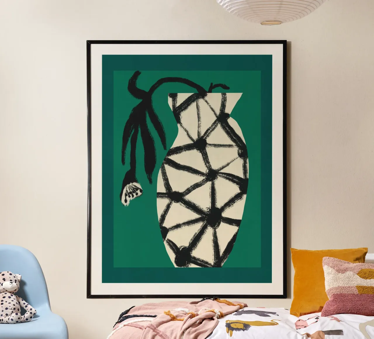 Fiore e vaso poster da Little Dean