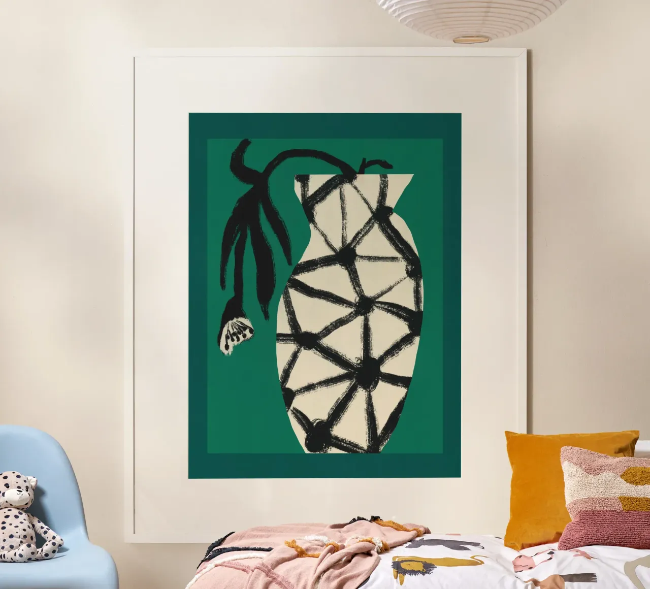 Fiore e vaso poster da Little Dean