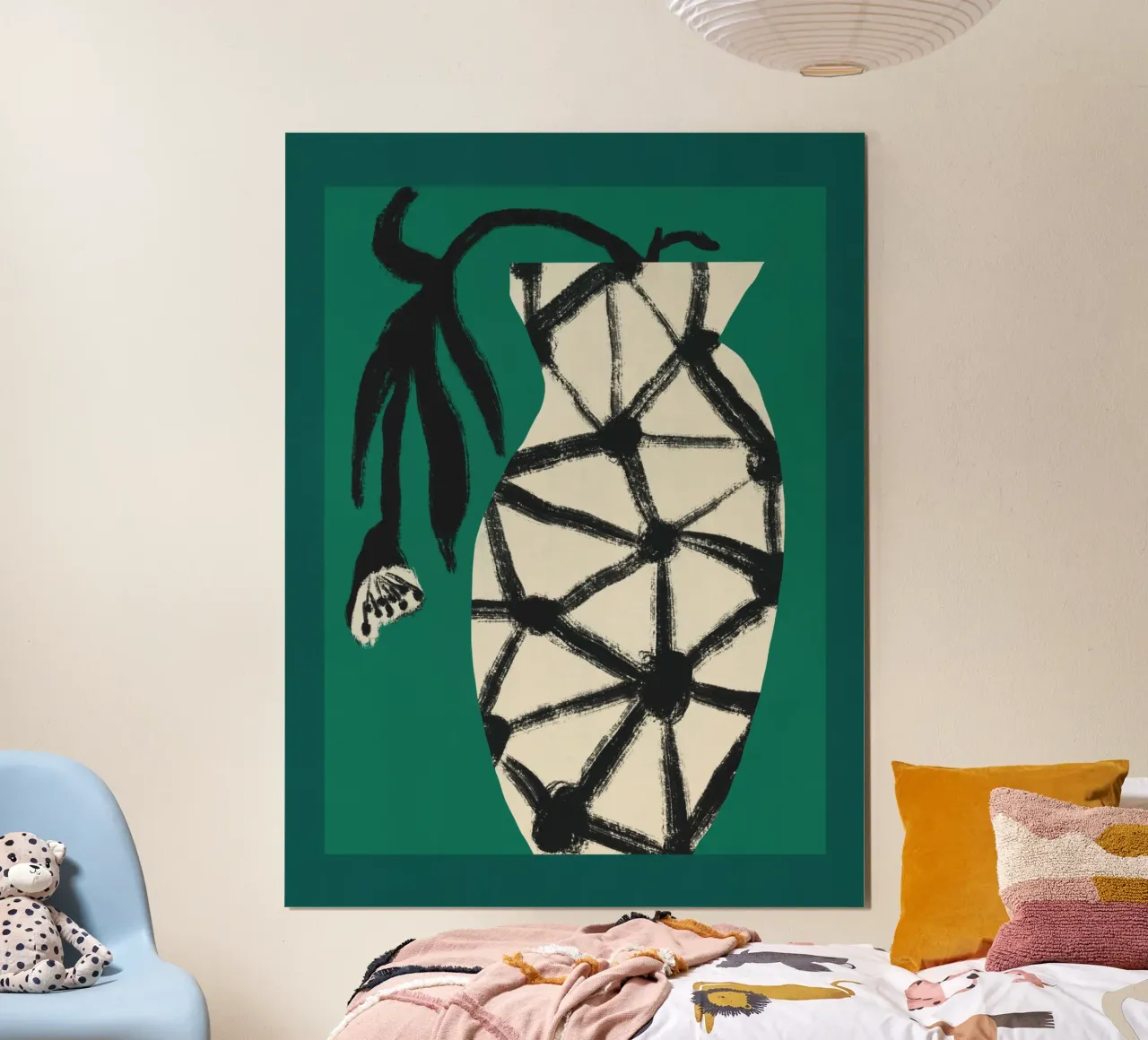 Fiore e vaso poster da Little Dean