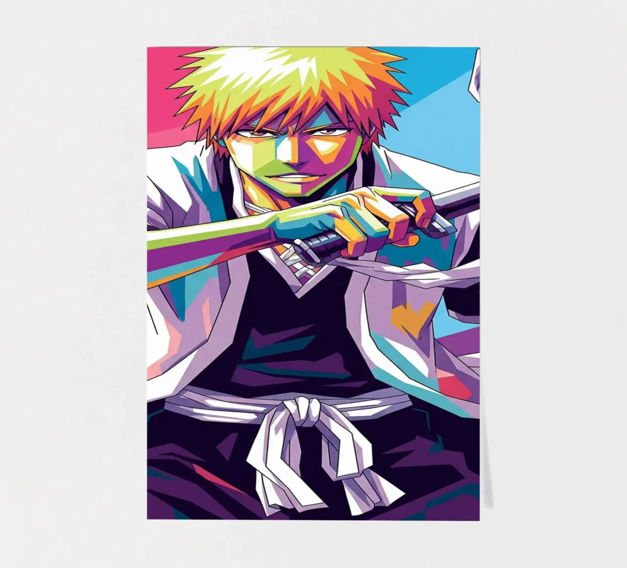 Ichigo Kurosaki - Bleach (7) sticker sheet by Hantamrata