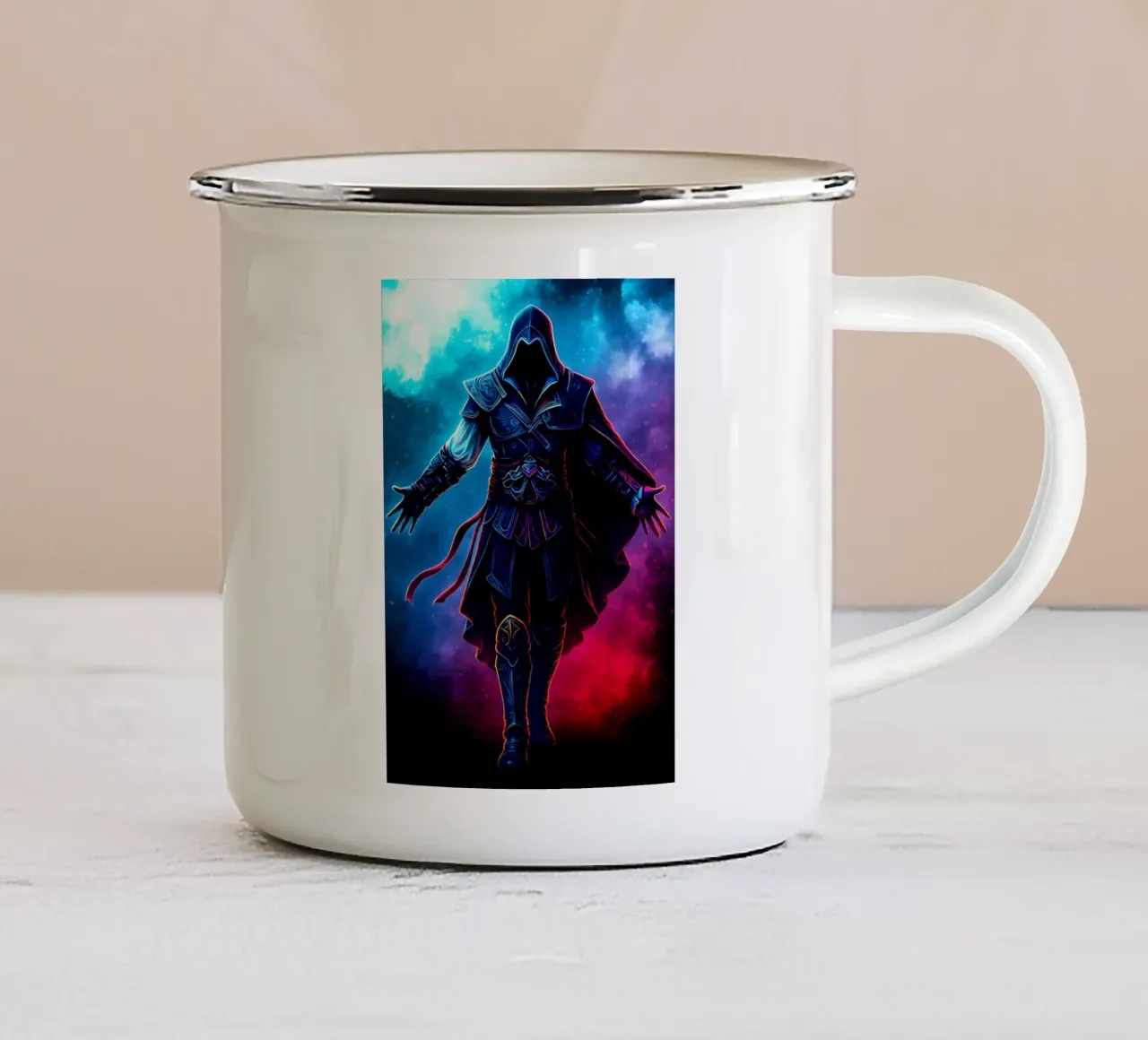 Soul Of assassin creed tazza in smalto da DGSoulheroes