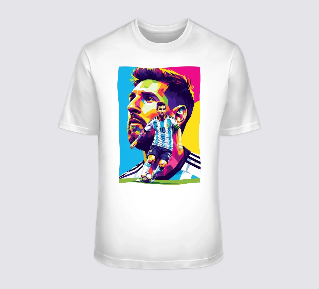 Lionel Messi in stile WPAP t-shirt da Hantamrata