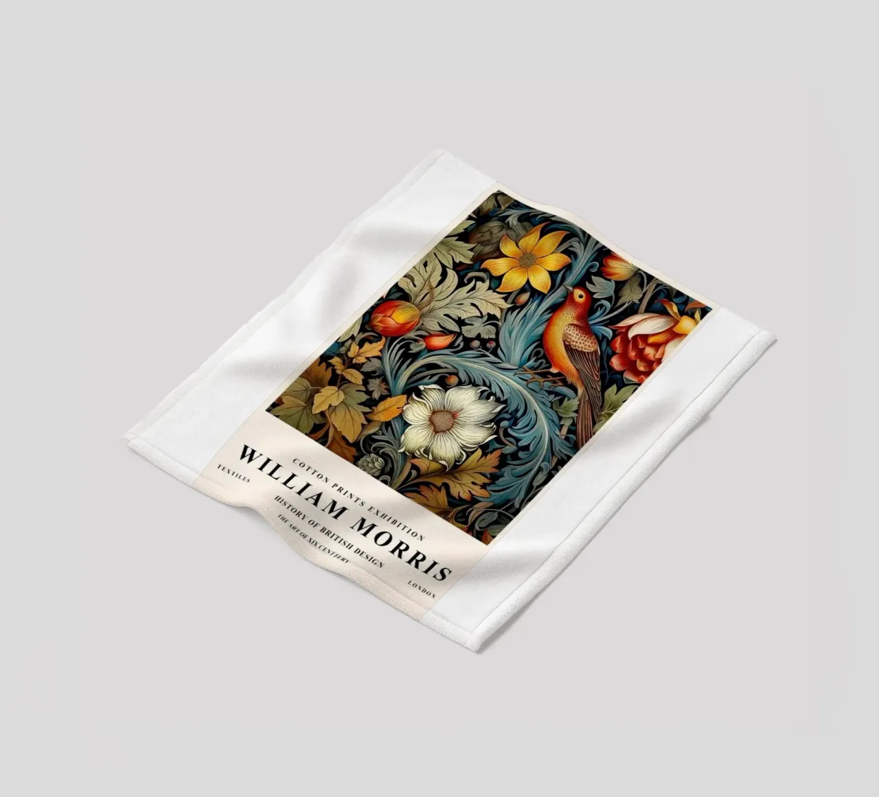 flora e fauna coperta in pile da Ropech Shop