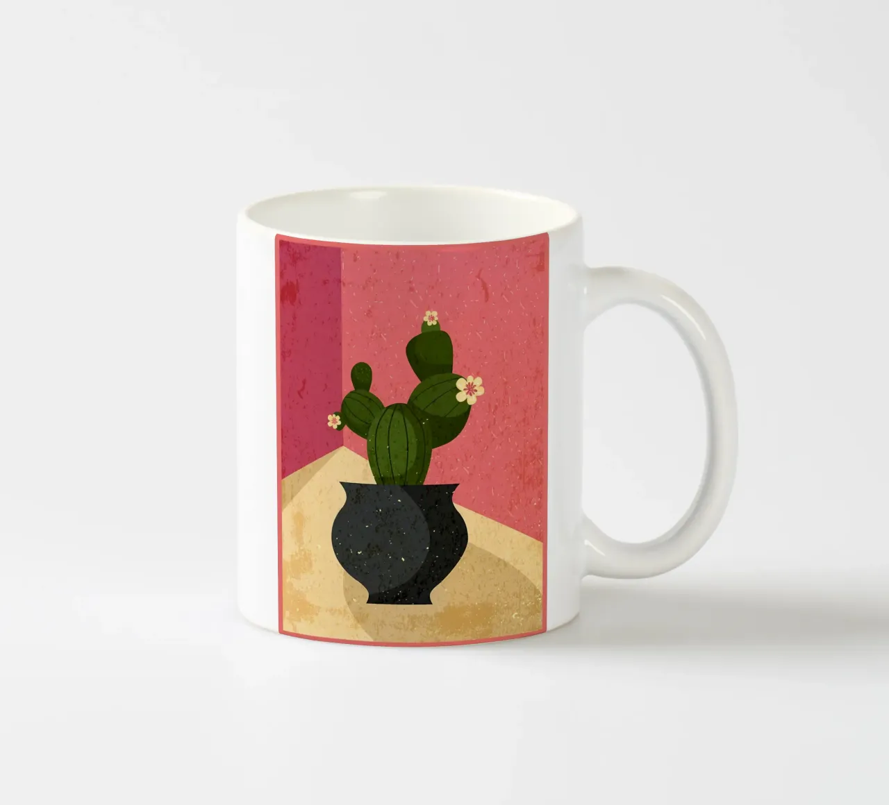 Botanical Cacti Succulent tazza in ceramica da Edson Studio