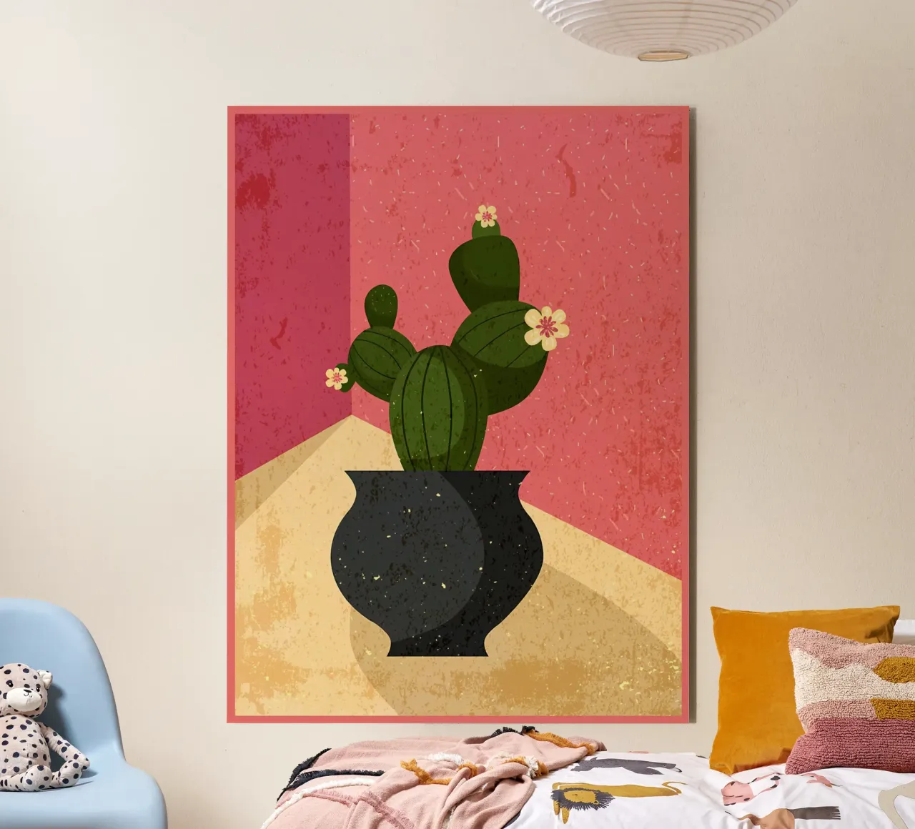 Botanical Cacti Succulent alluminio dibond da Edson Studio