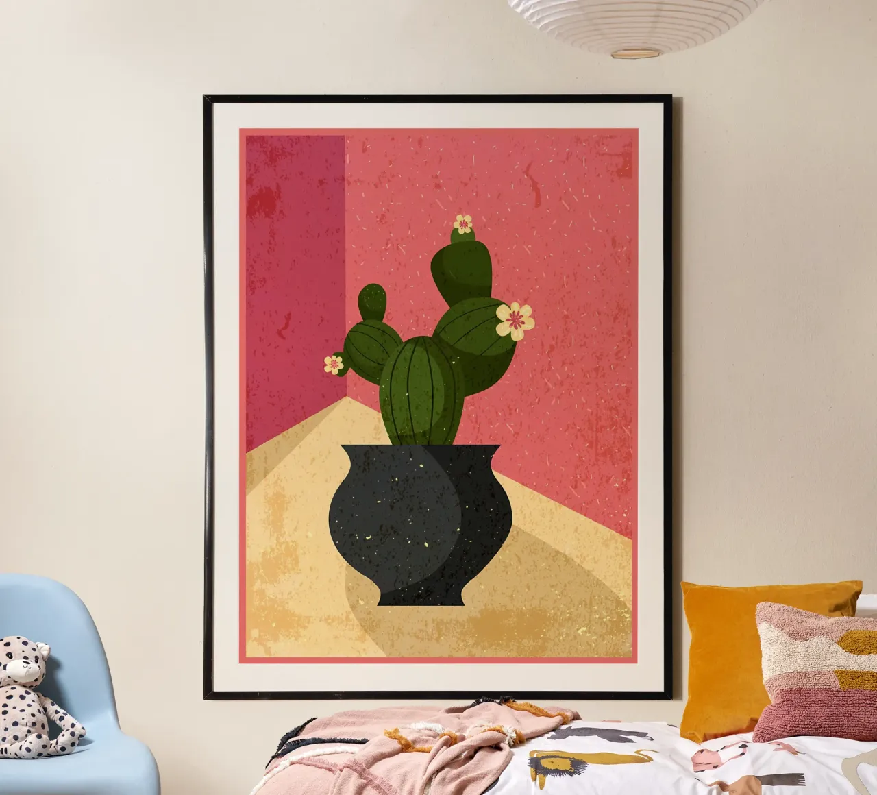 Botanical Cacti Succulent poster da Edson Studio
