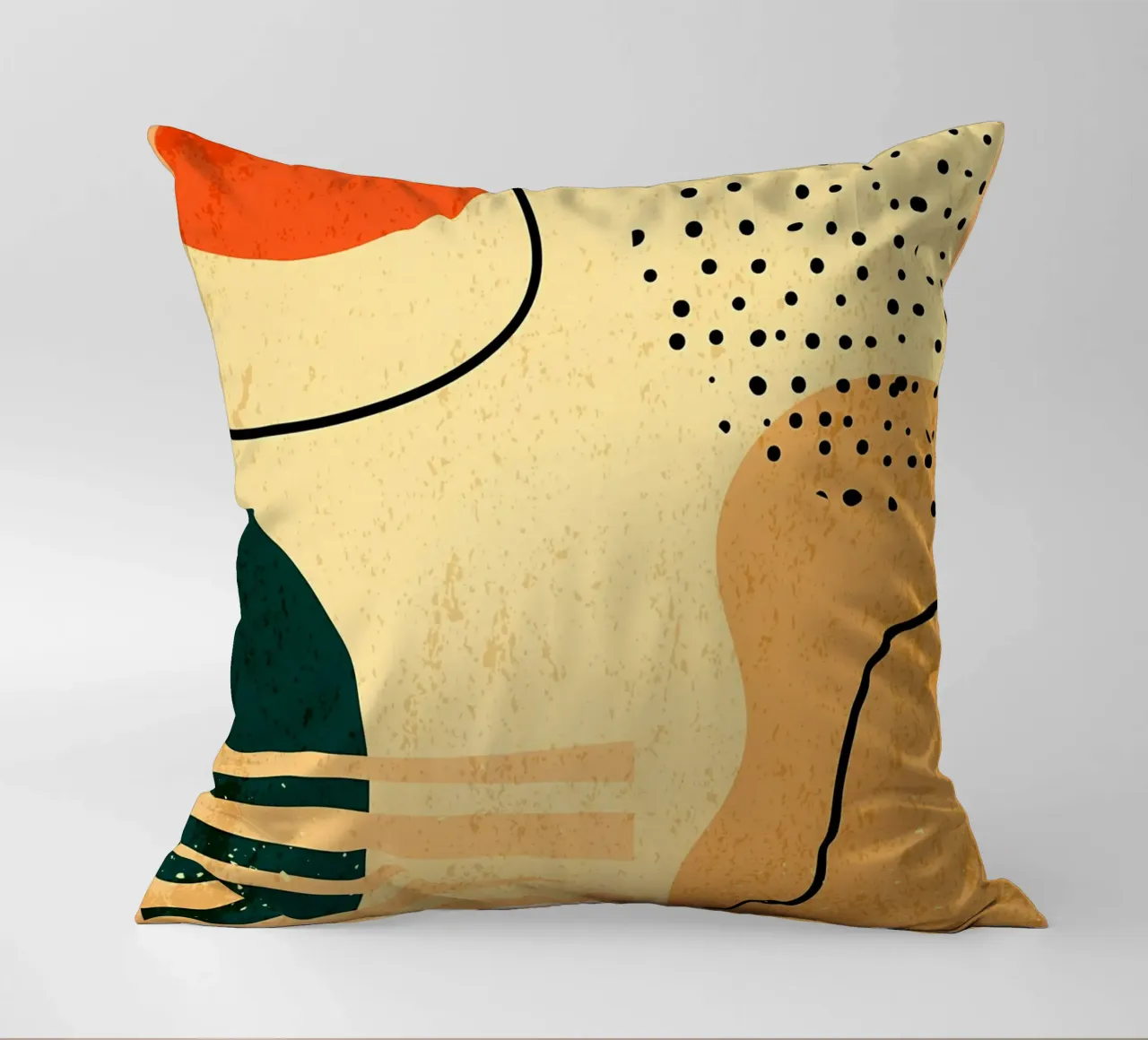 Forme geometriche colorate cuscino da Edson Studio