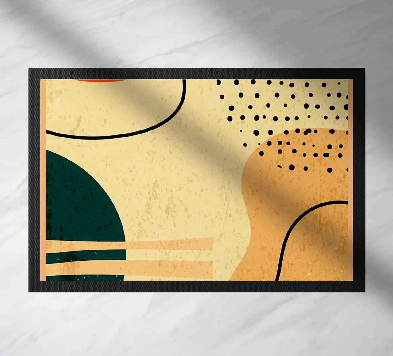 Forme geometriche colorate zerbino da Edson Studio