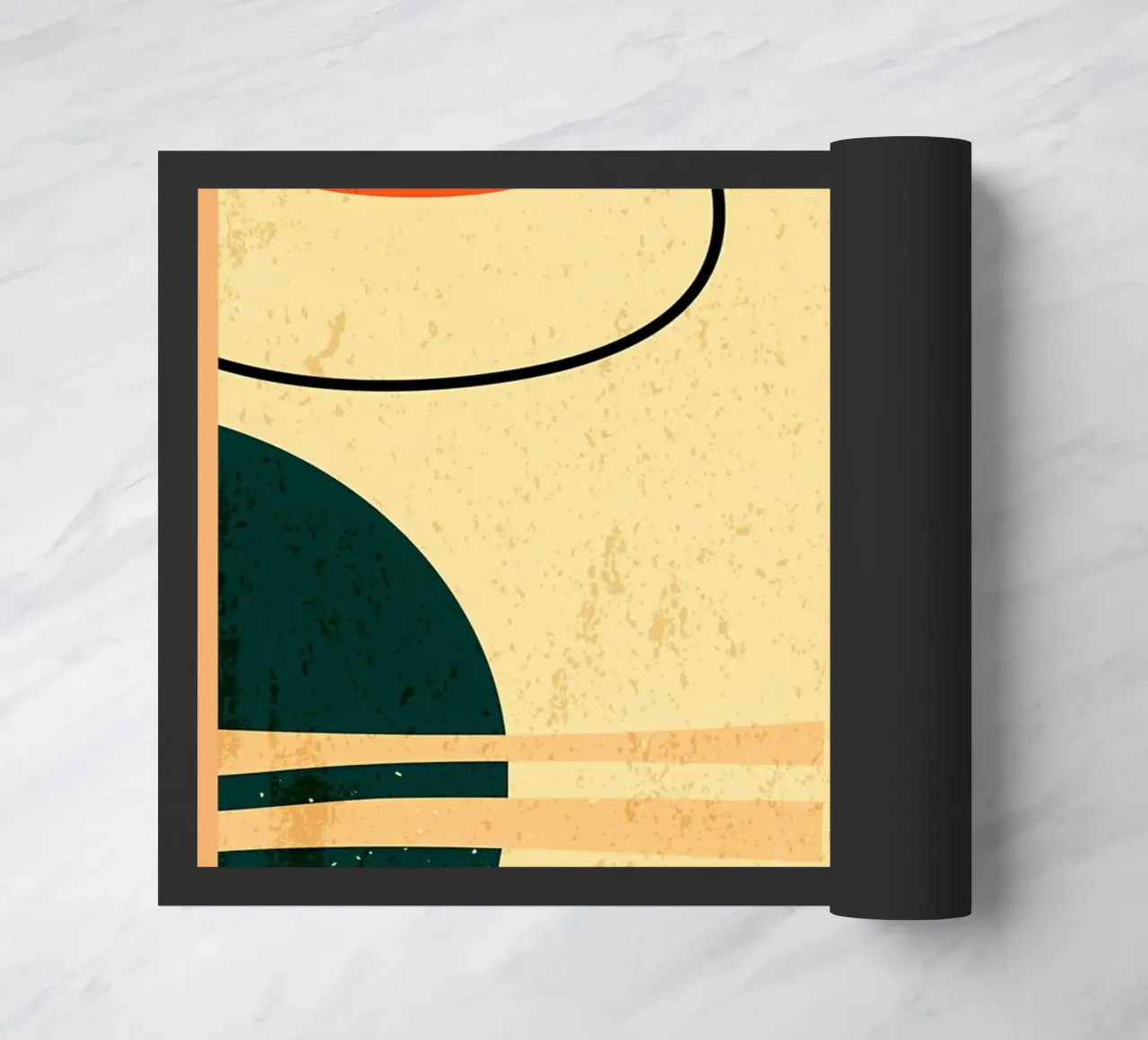 Forme geometriche colorate zerbino da Edson Studio