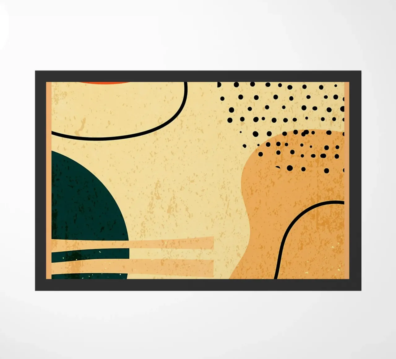 Forme geometriche colorate zerbino da Edson Studio