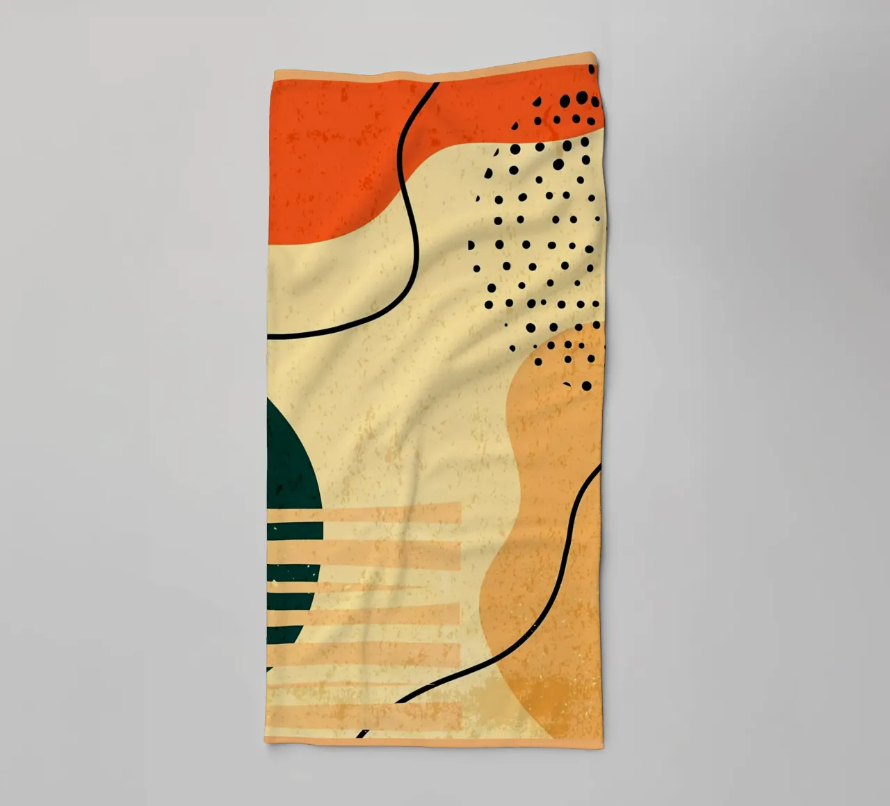 Forme geometriche colorate asciugamano da bagno da Edson Studio