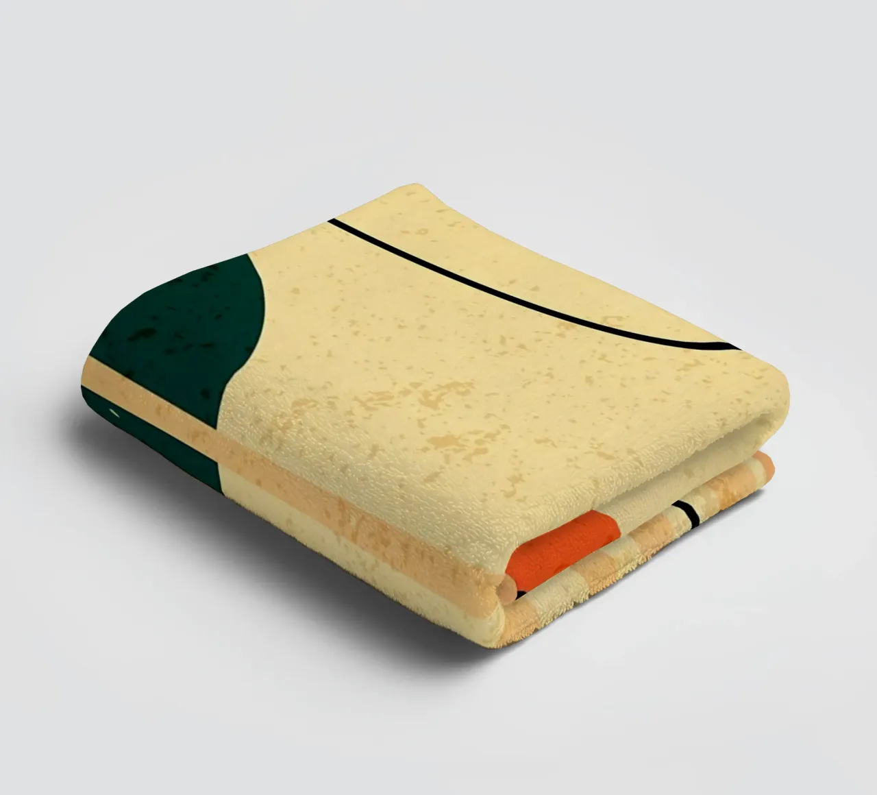 Forme geometriche colorate asciugamano da bagno da Edson Studio