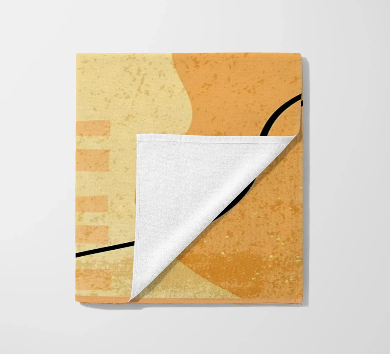 Forme geometriche colorate telo mare da Edson Studio