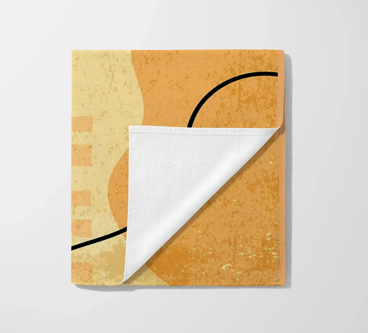 Forme geometriche colorate telo mare da Edson Studio