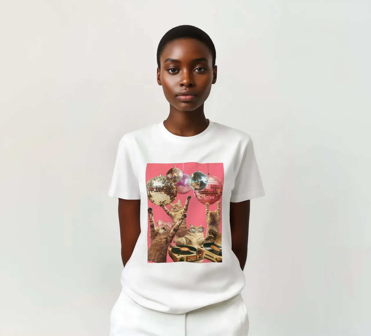 Party Cats t-shirt da edsonramosart