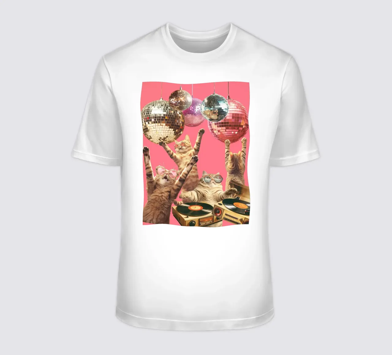 Party Cats t-shirt da edsonramosart