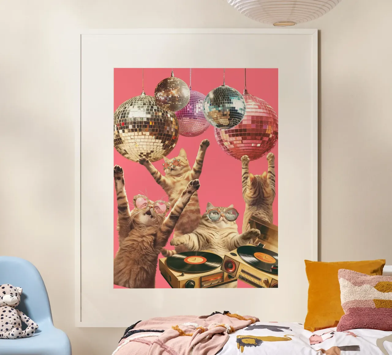 Party Cats poster da edsonramosart