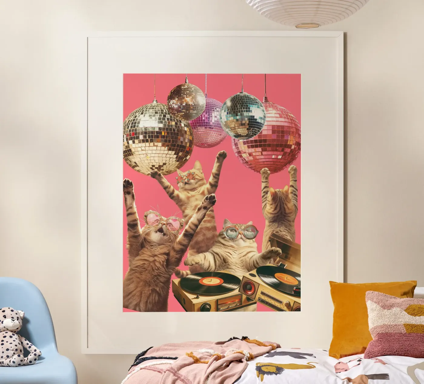 Party Cats poster da edsonramosart