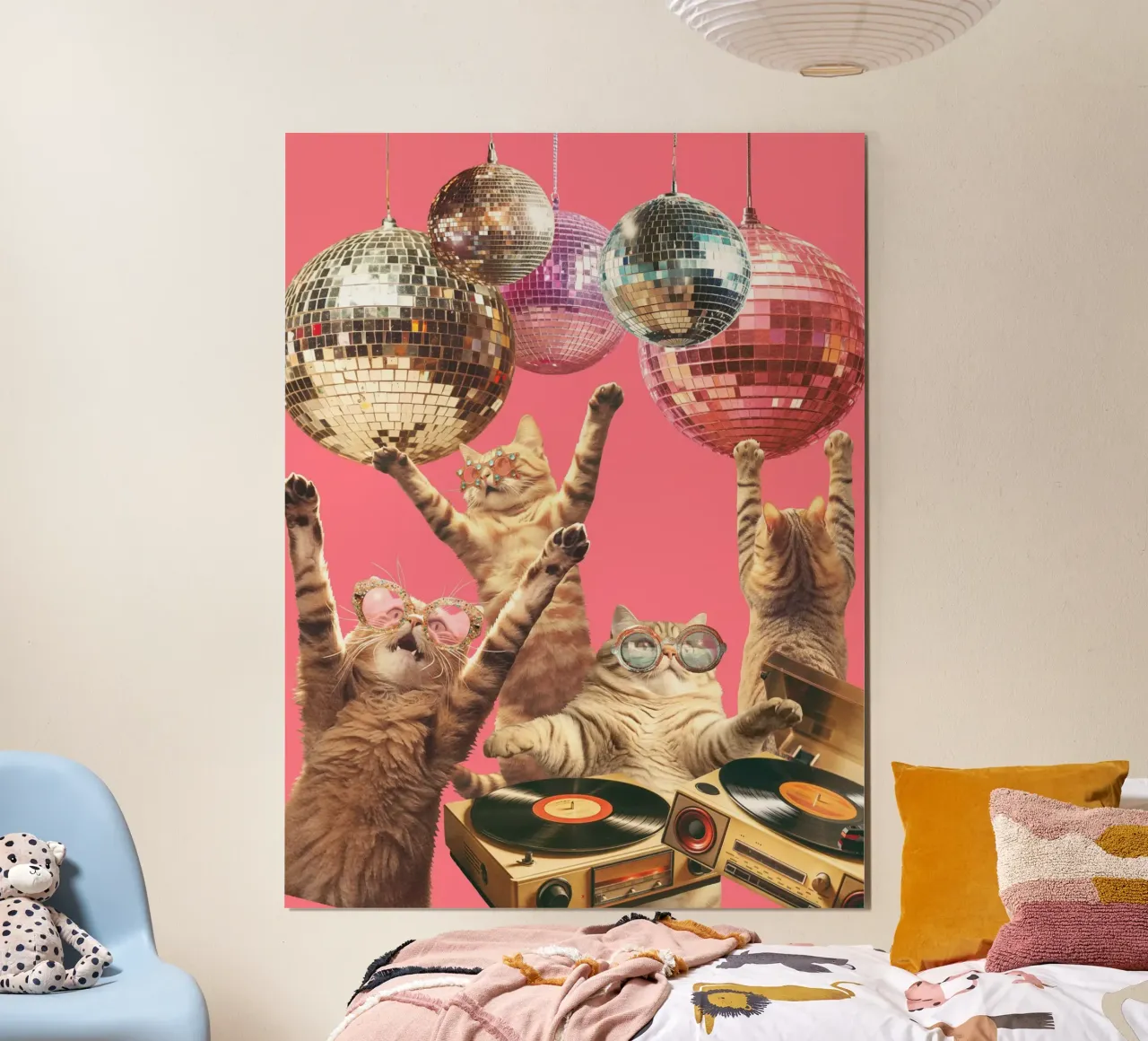 Party Cats poster da edsonramosart