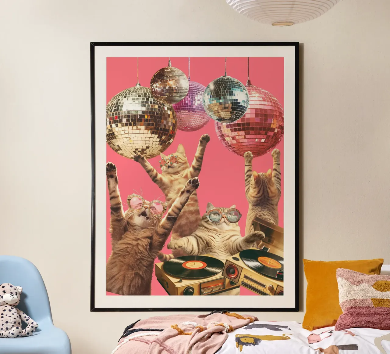 Party Cats poster da edsonramosart