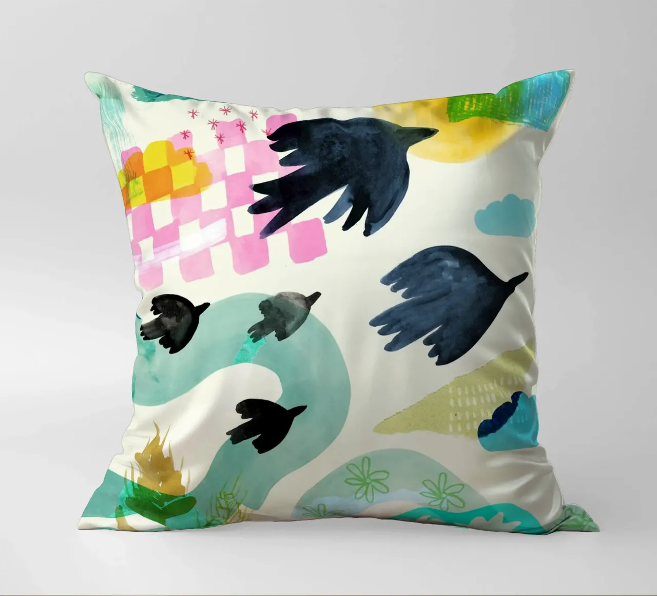 Feels like summer cuscino da ANIPI studio graphique