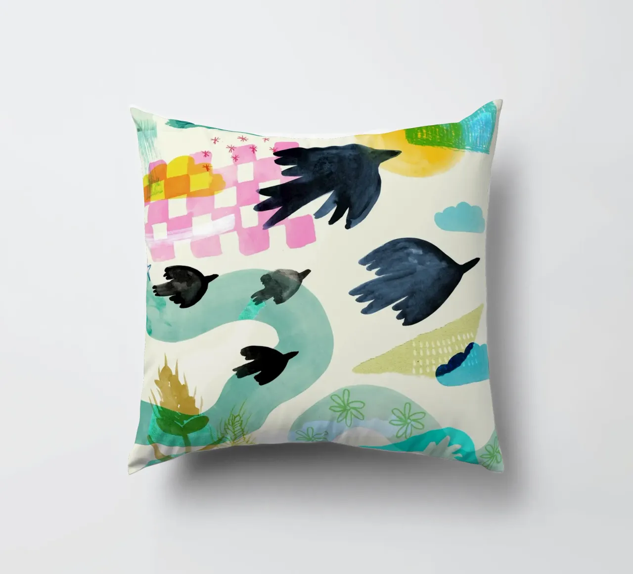 Feels like summer cuscino da ANIPI studio graphique