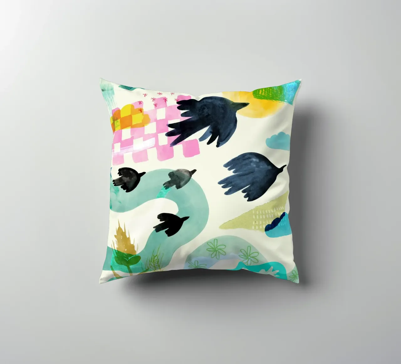 Feels like summer cuscino da ANIPI studio graphique