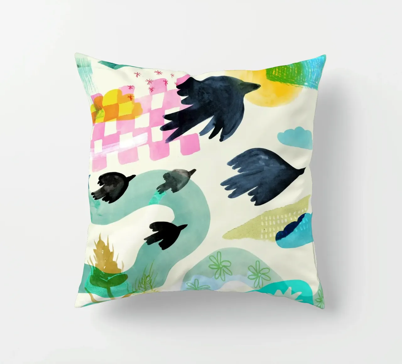 Feels like summer cuscino da ANIPI studio graphique
