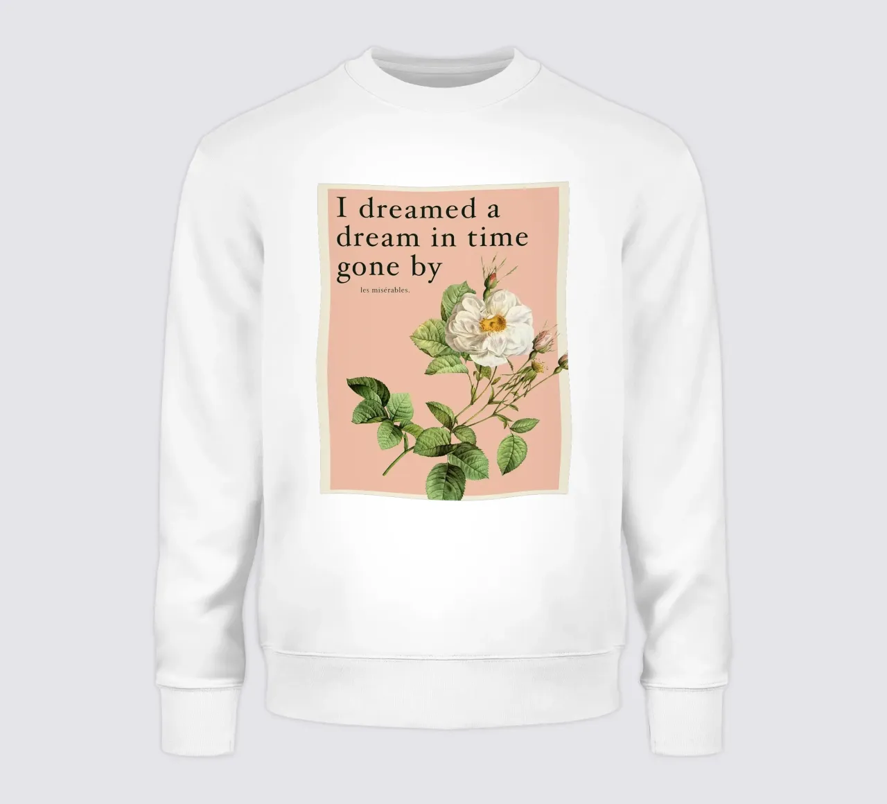 Ho sognato un sogno Citazione felpa da Leahprint