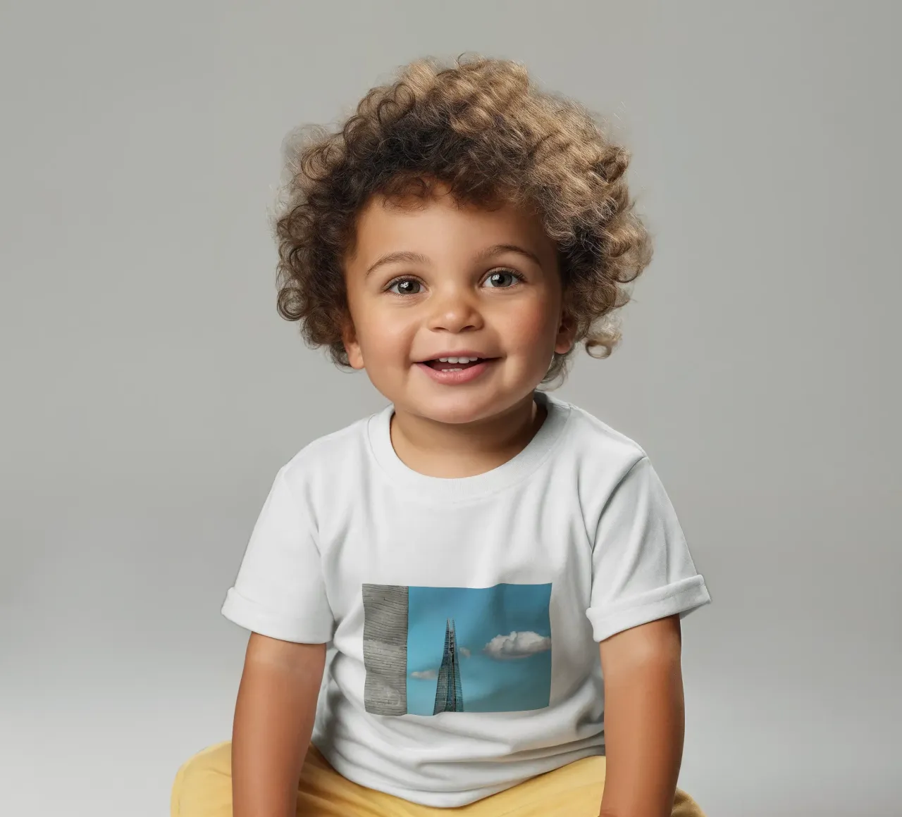 Shard baby t-shirt by Michael Belhadi