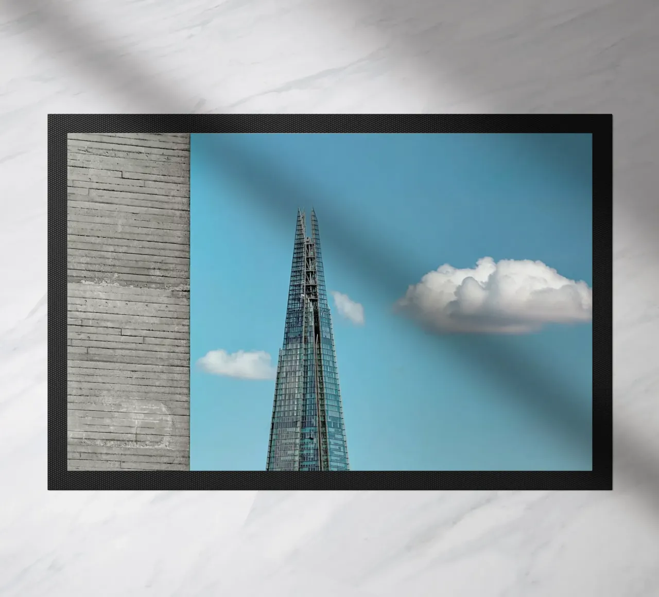 Shard doormat by Michael Belhadi