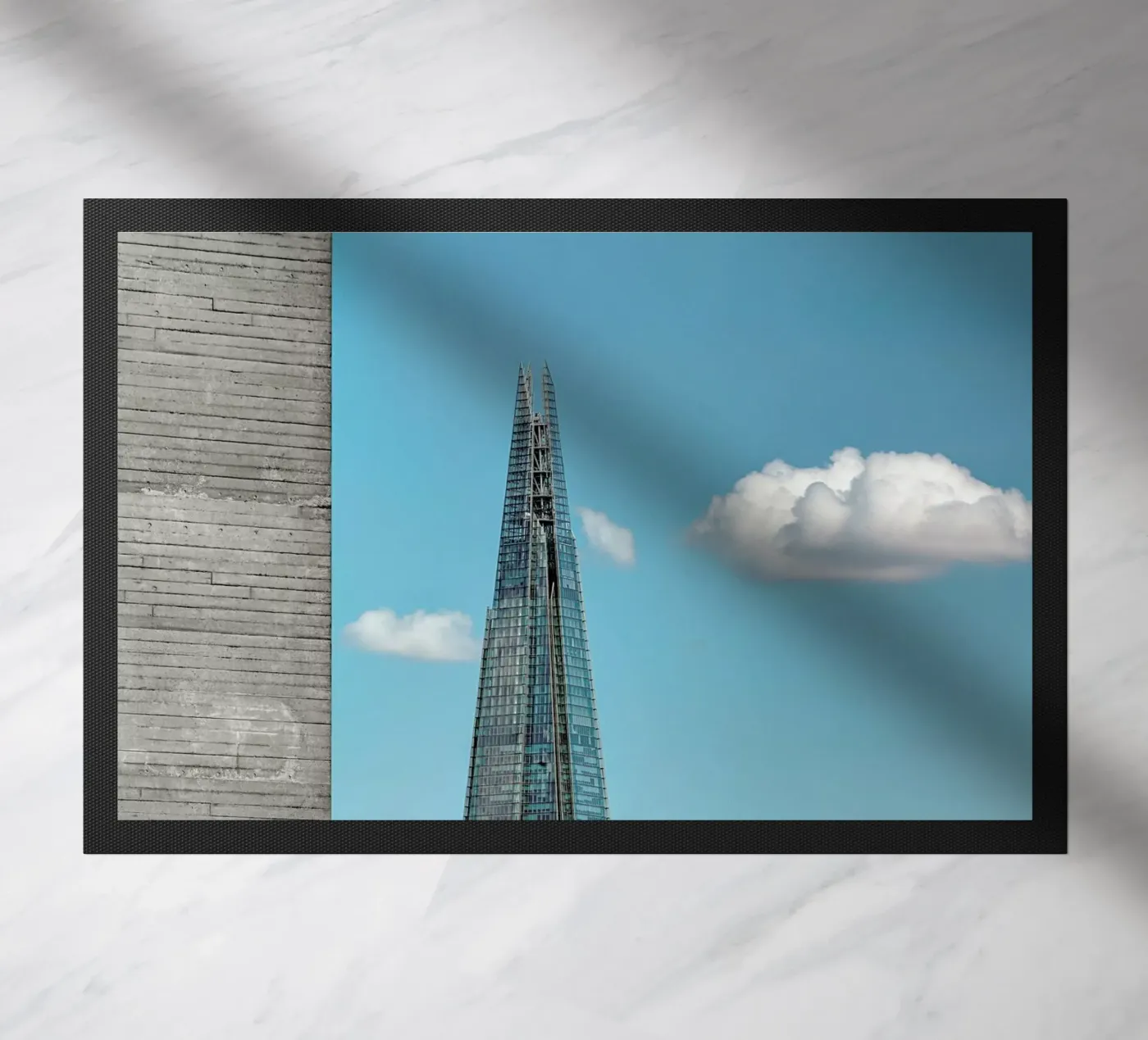 Shard doormat by Michael Belhadi