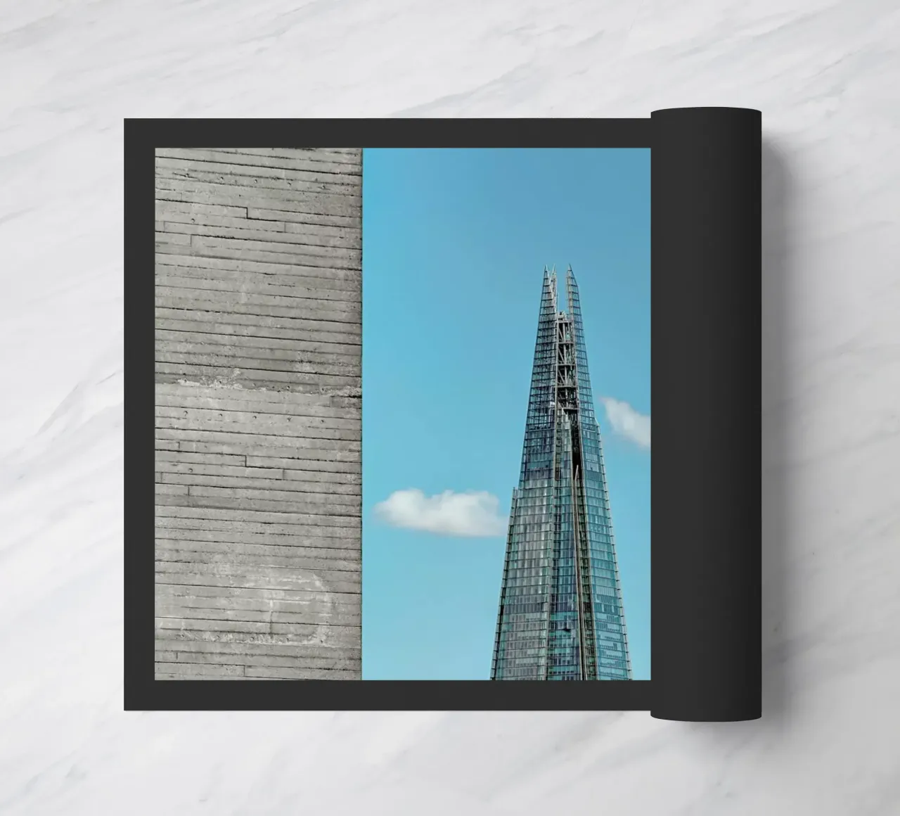 Shard doormat by Michael Belhadi